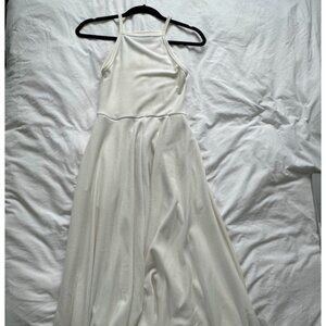 White Reformation Tank Dress